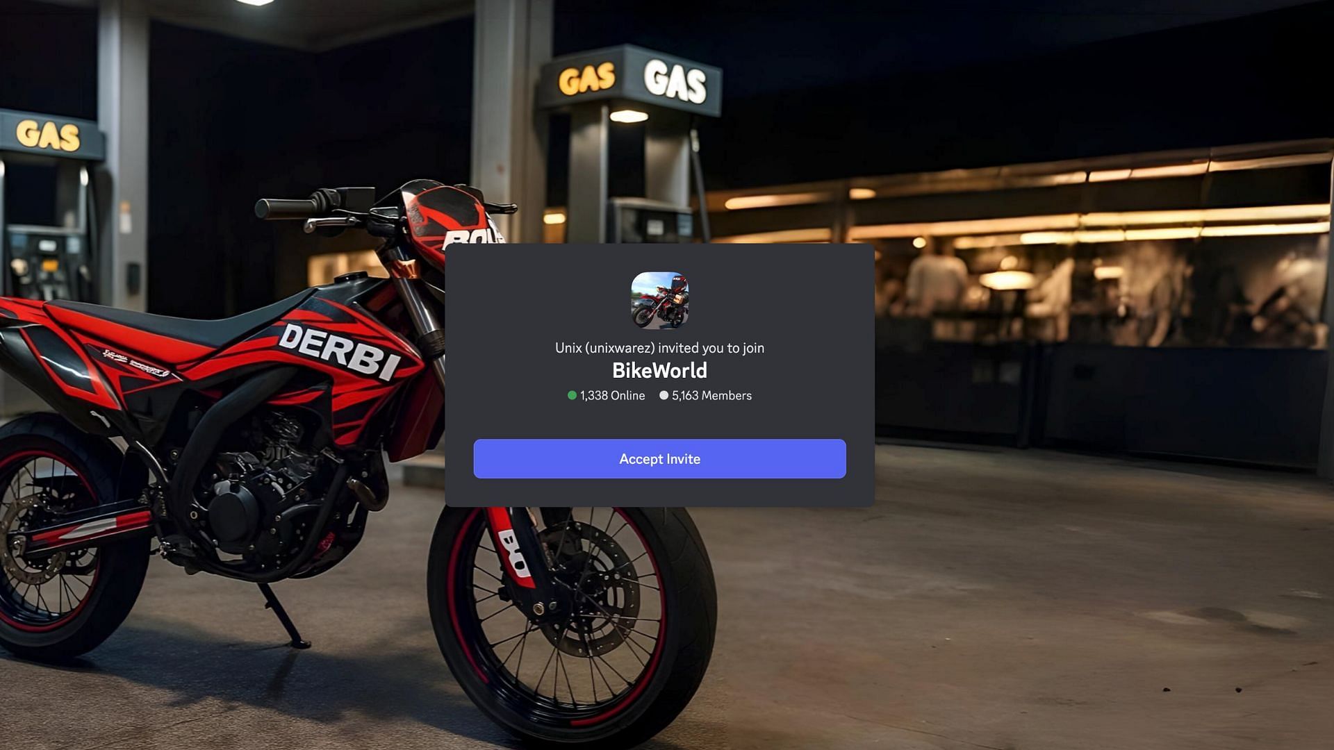Discord link (Image via Discord)